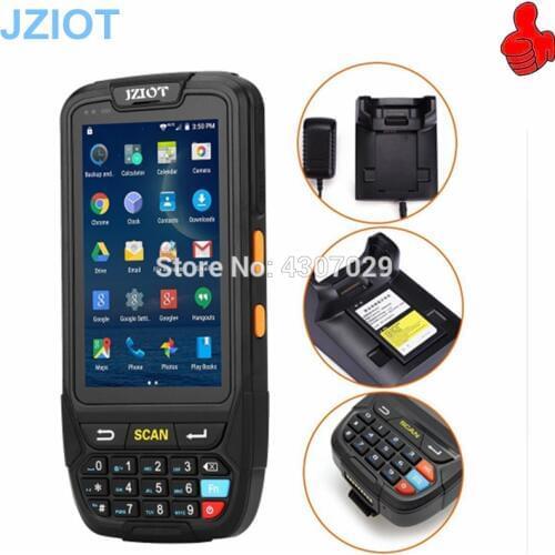 Wireless barcode scanner 1D 2D with 4G wifi data collector terminal nfc usb module pda scanner