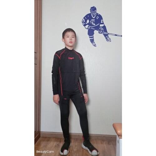 Calça de hóquei do núcleo da juventude com copo bio-flex