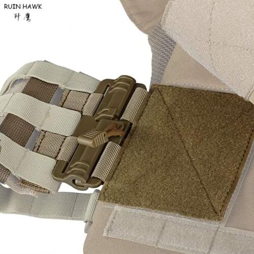 Tactical Vest Suit Kit Set Outdoor Airsoft Paintball Game Military Gear MOLLE Removal Buckle Set Quick Release System for JPC