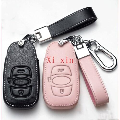 For Subaru Forester Outback brz/xv Legacy leather special car key cover remote protection case