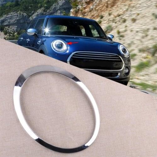 Car Left Side Chrome Headlight Trim Ring 51137149905 Fit For Mini Cooper R55 R56 R57 R58 R59 Clubman Hatchback Coupe