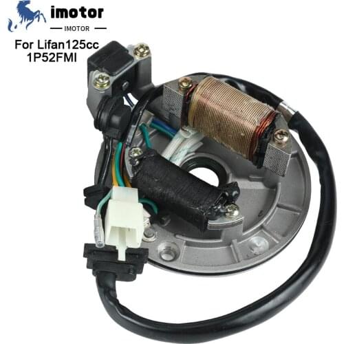 Lifan 125cc Motorcycles AC Ignition Magneto Stator Coil For LF 50cc 110cc 125cc Horizontal Kick Starter Engines Dirt Pit Bikes