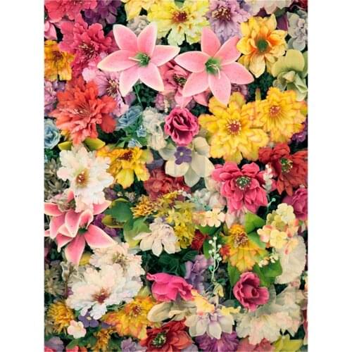 Flower Rose DIY 11CT Cross Stitch Embroidery Kits Craft Needlework Set Printed Canvas Cotton Thread Home Decoration Wholesale