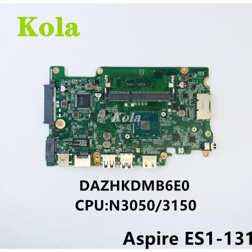 NBMYK11005 NB.MYK11.005 DAZHKDMB6E0 For acer Aspire ES1-131 B116-M B116-MP laptop motherboard With inter CPU 100% fully tested