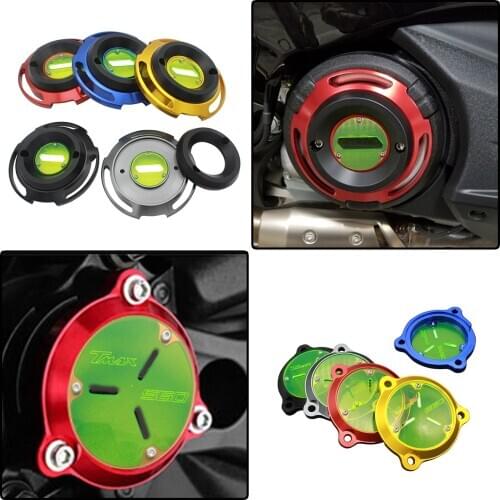 SEMSPEED New CNC Motorcycle TMAX560 Engine Stator Cover CNC Engine Protector Cover Protector For YAMAHA T-MAX 560/ Tech Max 2020