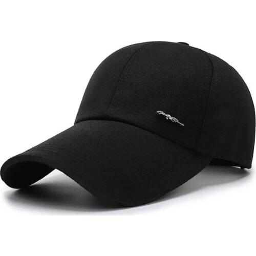 Travel sunscreen lengthened brim sun hat mens leisure baseball cap outdoor sports cap womens fashion