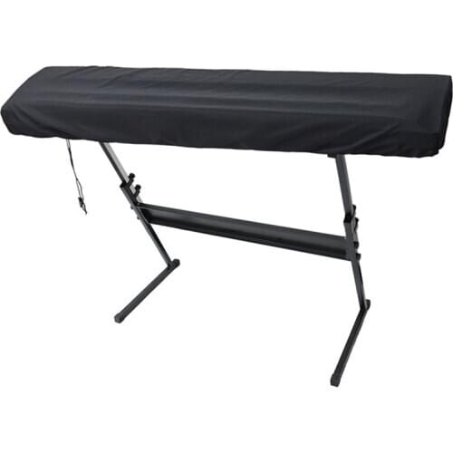 61/88 Keys Piano Keyboard Covers Piano Keyboards Stretchable Dust Proof Folding Waterproof Covers With Drawstring Locking Clasps