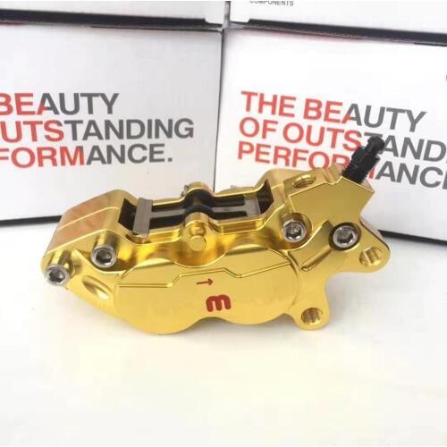 Motorcycle Brake Caliper 40mm Mounting P4 Piston Motor Brake Pump For Honda Yamaha Kawasaki Suzuki Modify Motorcycle accessories