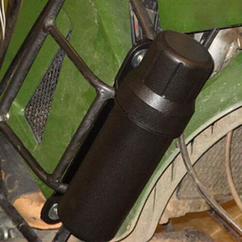 Universal Motorcycle Tool Tube Raincoat Holder Canisters Accessory