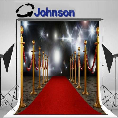 Celebrity Vip Red Carpet Velvet Ropes Gala hollywood Night backdrops Computer print party backgrounds