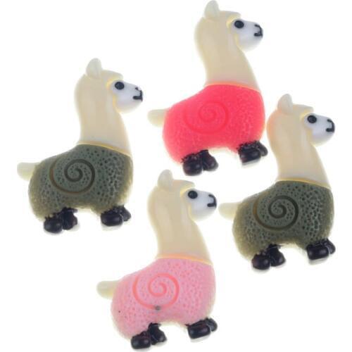 20pcs Mixed Resin Horse Decoration Flatback Cabochon Embellishment For Scrapbook DIY Accessoris