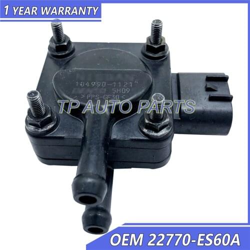 DPS Differential Pressure Sensor OEM 22770-ES60A 104990-1121 22770ES60A 1049901121 Compatible With Nissan