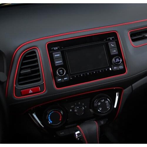 5M Car Styling Refit Decoration Strip For Hyundai Accent 3 Elantra GT i20 ix25 i30 ix35 ix55 Kona Nexo Santa Fe 4 Accessories