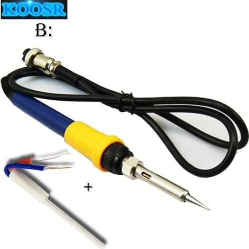Orginal Saike electronic welding soldering Iron handle tool for 909D+ 952D 928D 898D BGA soldering station Electric iron handle