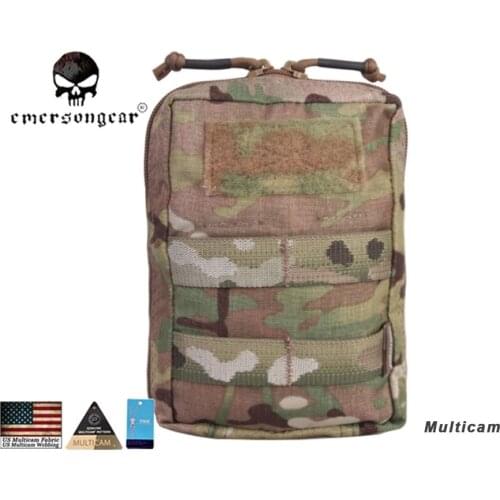 EmersonGear 18*12.5*7CM Utility Pouch Airsoft Combat Molle Pouch Multicam EM9287