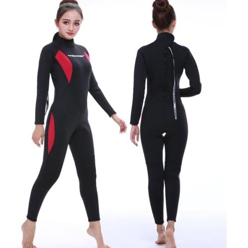 3MM Neoprene Long Sleeve Patchwork Rash Guard Triathlon WetSuit Scuba Adults Surfing Swimming Equipment SpearFishing Diving Suit