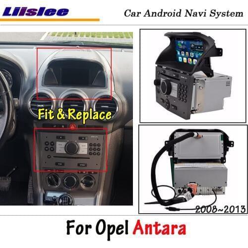 Android 7.1 Up For Opel Antara 2008~2013 Car Stereo Screen Radio Carplay BT GPS Navigation Multimedia System DVD Player