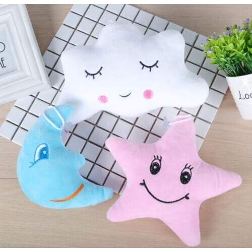 Cute baby pillow room bed decor infant baby girls sleep cushion neck pillows kids Easter birthday gift Baby Pillow