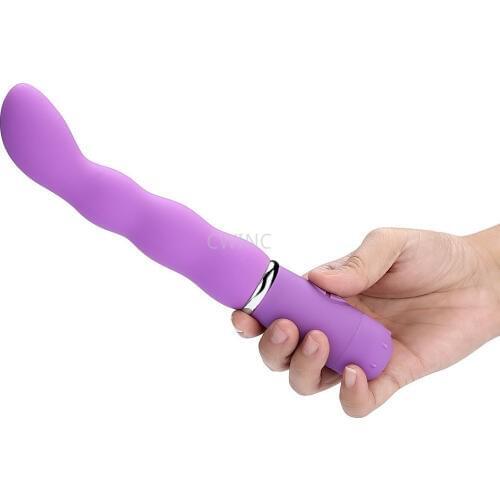 CW0071 Mutiple Frequency 10 Mode G Spot Vibrating with Bending Head Anal Sex Toys Vibrator adult Vaginal Massager