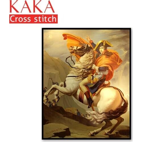 Cross stitch kits,Embroidery needlework sets with printed pattern,11CT-canvas for Home Decor Painting,Portrait Full NCKP028