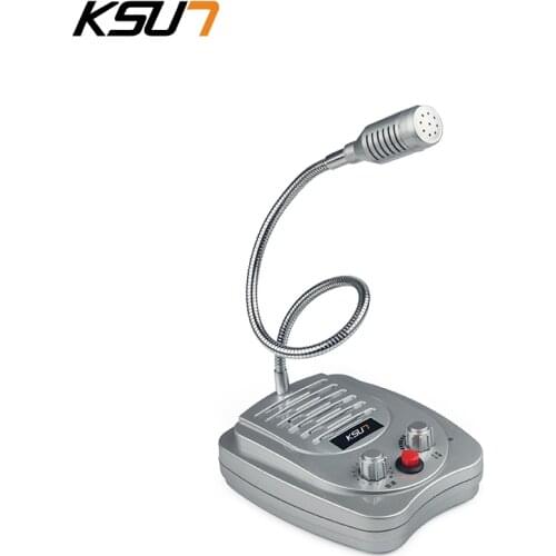 KSUN Q-22 Intercom Window Business Desktop Amplifier Kitchen Canteen Two-way Microphone Wireless Microphone Microphone