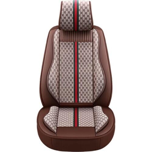 Factory Direct High Quality india synthetic leather dubai car seat cover