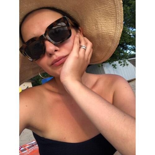 Luxury Square Sunglasses Women 2021 Fashion Brand Designer Sun Glasses Vintage For Female Ladies Eyewear UV400