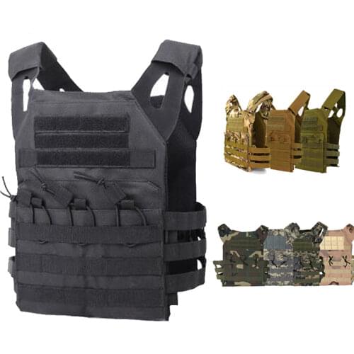 Tactical Vest Military Equipment MOLLE JPC Vest Airsoft Paintball Hunting Body Armor Wargaming Shooting Plate Carrier Vest