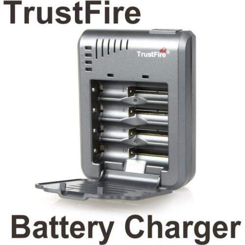 TrustFire Universal Charger TR-003 4P Li-ion Battery Charger For 18650 10430 10440 14500 CR123A 17500 17670 Lithium Batteries