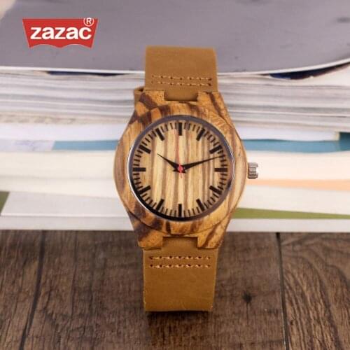 Zazac Ladies Watch With Leather Strap