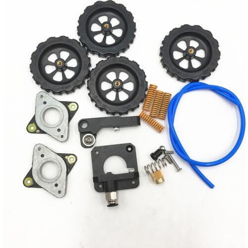 1set Aluminum1.75mm flexible filament Upgrade Extruder kit Tube Springs For DIY Creality CR-7 CR-8 CR-10 3d Printer