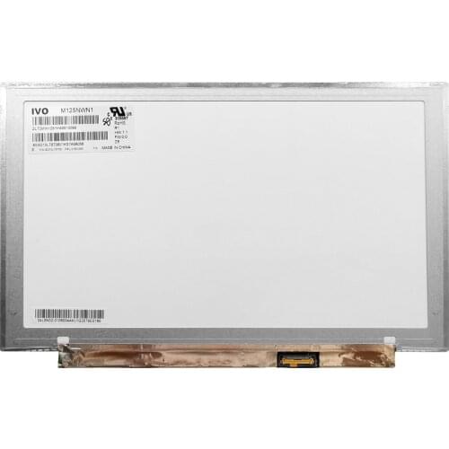 12.5" Laptop Screen M125NWN1 fit B125XTN01.0/HB125WX1-200/LP125WH2-SPT1 for Lenovo X240 X250 X260 FRU:04x0325 1366x768 30Pin eDP