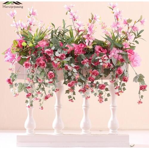 2Pcs/Lot Flower Vases Floor Metal Vase Plant Floral Holder Wedding Props Road Lead for Home/Wedding Corridor Decoration G104