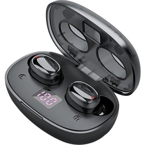 275 Mini TWS Bluetooth 5.0 LED Digital Display Touch Control In-ear Earphones Headsets for Sport
