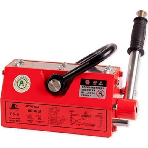 600kg Permanent Magnet Lifter Magnetic Lifting Tool 0.6T Hoist Equipment Crane New
