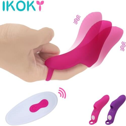 9 Frequency Wireless Remote Control Finger Vibrator G Spot Massage Clitoris Stimulator Female Masturbator Sex Toys for Women