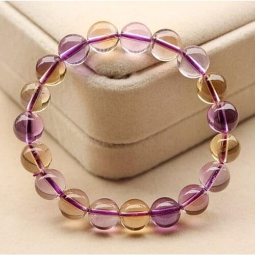 Pure Light Natural Amethyst Bracelet