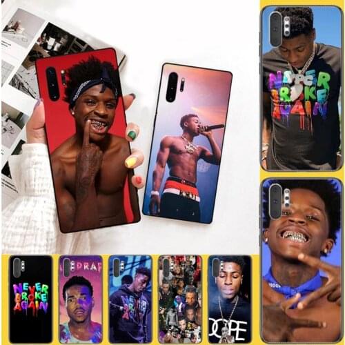 PENGHUWAN Broke Again Youngboy Quando Rondo Hip Hop Music Phone Case Cover for Samsung Note 3 4 5 7 8 9 10 pro M10 20 30