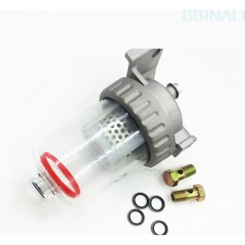 For KATO HD 512/700/820 excavator oil-water separator assembly Oil water filter excavator accessories