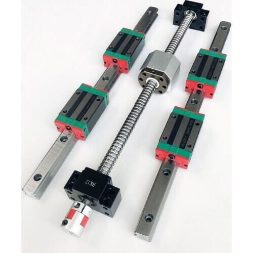 HGR25 - 700mm/1000mm HGH25CA SFU1605 - 700mm/1000mm set+57HS112-3004+JKD5060S+86HS115-6004+JKD2060AC,+Power Supply+DB25