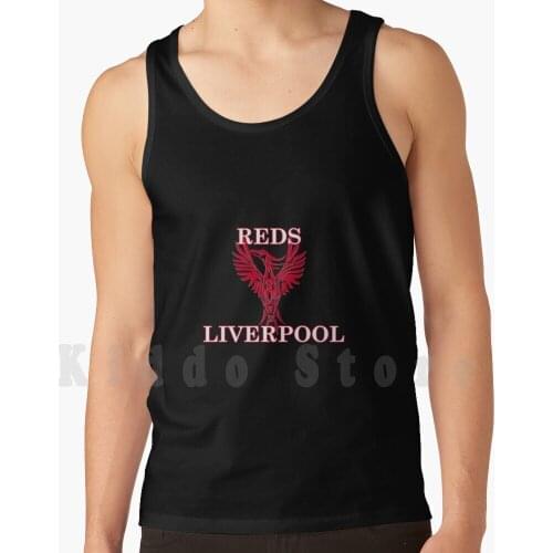 Masks Tank Tops Vest Sleeveless Football Soccer Klopp Anfield League England Salah Ynwa Jurgen Klopp Firmino Mo Salah