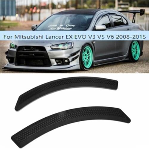 Front Fender Side Vent Cover Trim Sticker For Mitsubishi Lancer EX EVO V3 V5 V6 2008-2015