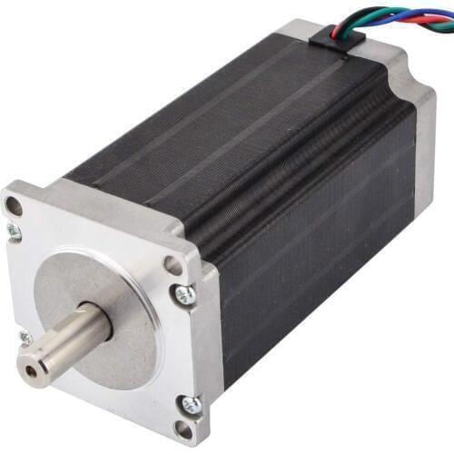 New arrival! Wantai Nema24 Stepper Motor 60BYGH805A 2.3n.m=325oz-in 90mm 4.0A Router Grind Foam Mill Laser Printer