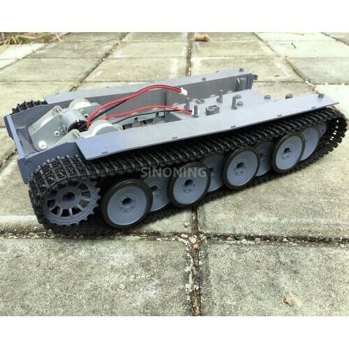 Supper big Robot Tank Chassis Crawler Smart robot platform henglong 3818 large damping suspension SN2000