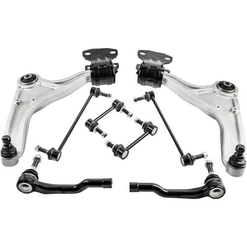 Front Lower Control Arms + Tierods Sway Bars For Ford Fusion for Lincoln MKZ 13-16 K623000 K623001 K750740 K750744 ES801110