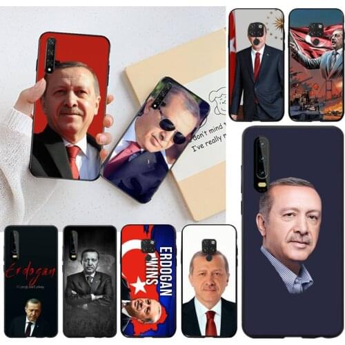 President Turkey Recep Tayyip Erdogan phone Case cover Shell for Huawei P40 P30 P20 lite Pro Mate 30 20 Pro P Smart 2019 prime