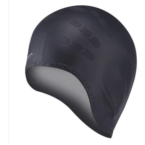 Swimming Caps Pool Accessories Adults Long Hair Waterproof Swim Pool Cap Ear Protect Large Natacion Badmuts Silicone Diving Hat
