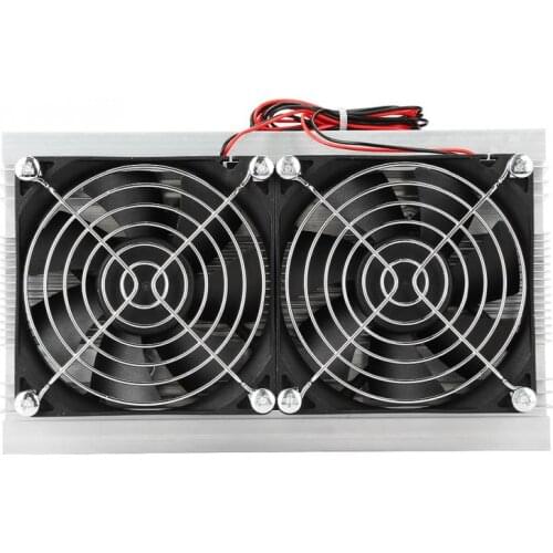 DC 12V 120W Peltier Air Conditioner Semiconductor Thermoelectric Cooler Peltier Refrigeration Water Cooling Device