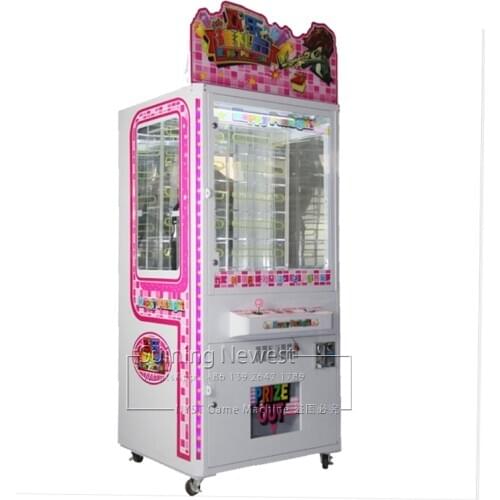 Suining Hot Sale Token Coin Operated Games Pushing Gift Toy Vending Arcade Game Machine For Amusement Center