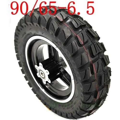 High Quality 90 / 65-6.5 Tire and Hub For Electric Scooter Front Wheel 11 Inch